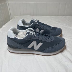 Brand New- New Balance 515/574 Classics Blue Suede Athletic Sneakers Retro Sz 9